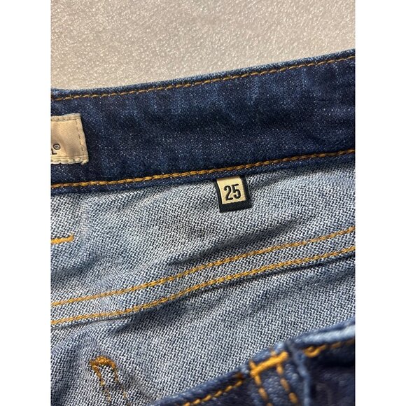 Rock Revival Remix Distressed Skinny Jeans Size 25 Destroyed denim - Picture 6 of 7